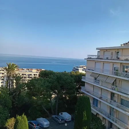 T2 Fabron Sea View Near Shops And Tram Apartman *